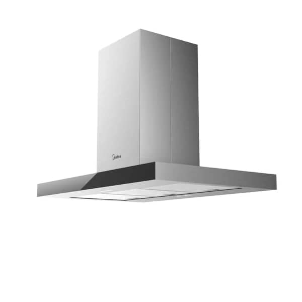 Campana de isla extractora purificadora 90cm Midea MH90M83ET24MB - Imagen 2