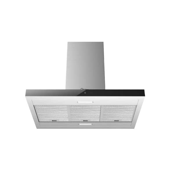 Campana de isla extractora purificadora 90cm Midea MH90M83ET24MB - Imagen 4