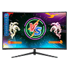 Monitor 27 Pulgadas Curvo Full HD Gamer, Panel VA, 165 hz, HDMI, Displayport, 1 ms– MGIENX2827-165C – ENXUTA