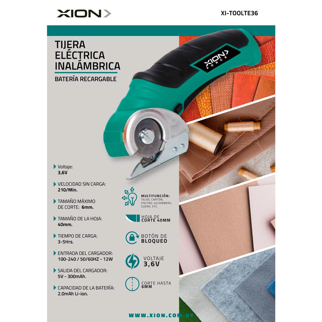 TIJERA ELÉCTRICA INALÁMBRICA - Imagen 2
