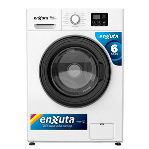 Lavarropas Carga Frontal 6 kg – LENX0650DW – Enxuta
