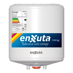 Termotanque/Calefon de Acero 15 Litros línea Cilíndrica - TENX2115-1 - Enxuta