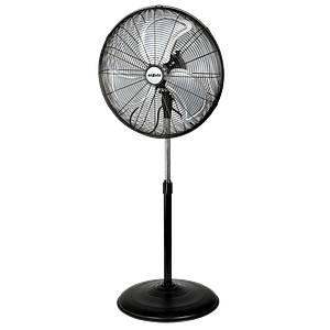 Ventilador de Pie Metálico tipo Industrial Negro 50 cm de Diámetro 120 Watts – VIPENX3020 – ENXUTA