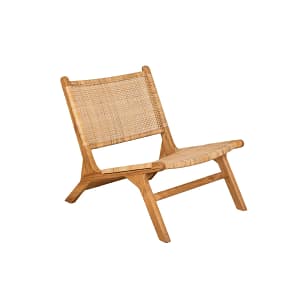 Butaca Rattán y Madera Natural Komodo