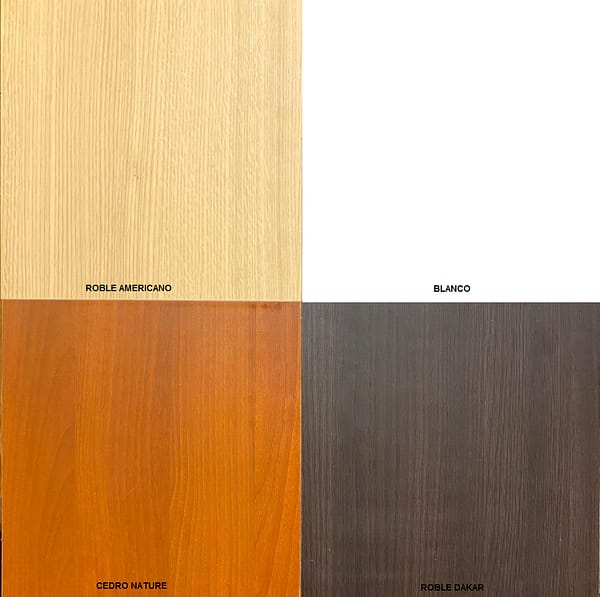 Placard Melaminico Puerta Corredizas 1.40 x 2.40 x 55 - Imagen 3