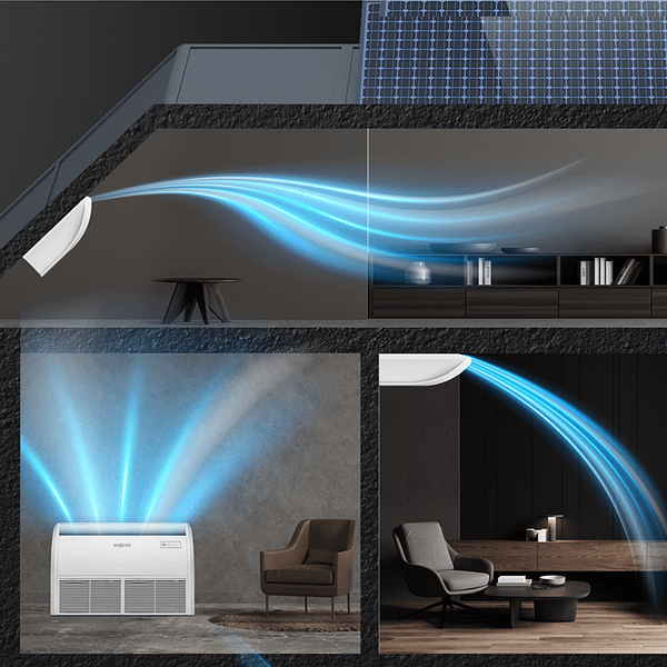 Aire Acondicionado Piso Techo – AAENXIPT2S-36000 – Enxuta - Imagen 4