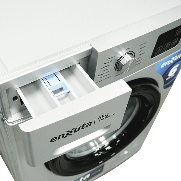 Lavarropas Carga Frontal ENXUTA LENX0650DS – 6kg, 1000RPM, 16 Programas - Imagen 3