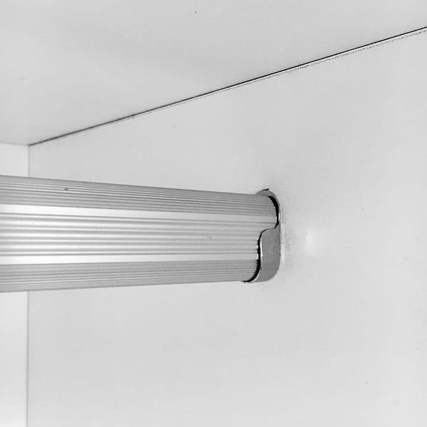 Placard Melaminico Puerta Corredizas 1.40 x 2.40 x 55 - Imagen 4