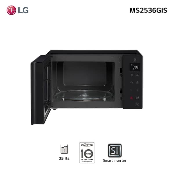 Microondas inverter NeoChef 25L LG MS2536GIS - Imagen 2