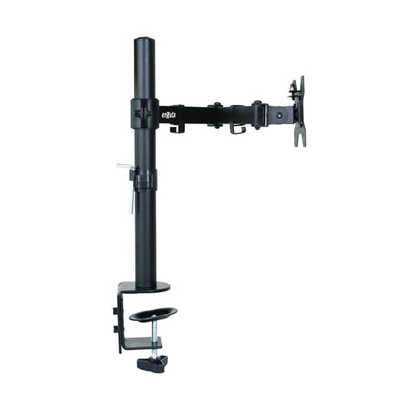 Soporte de Escritorio Un Brazo con Rotación 360° para Monitor, VESA 100x100, 14 a 27 Pulgadas – STENXM321427 – enxuta - Imagen 3