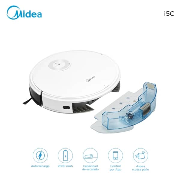 Aspiradora y trapeadora robot Midea i5C - Imagen 4
