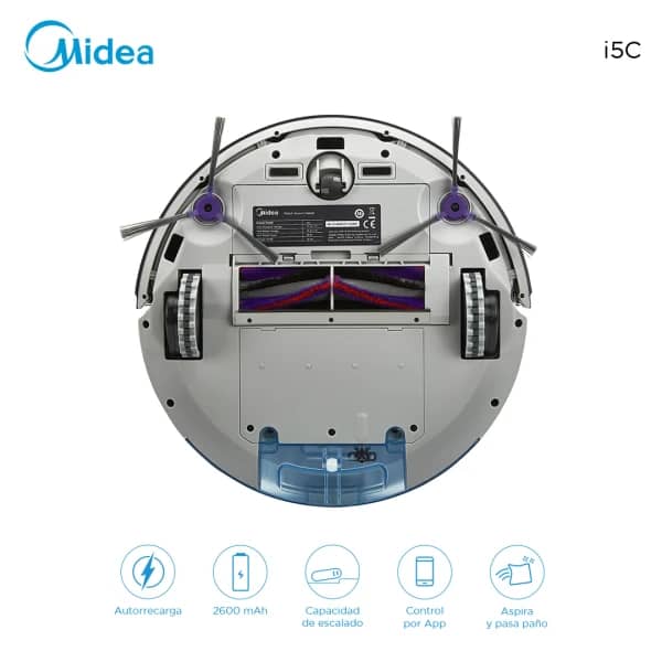 Aspiradora y trapeadora robot Midea i5C - Imagen 5