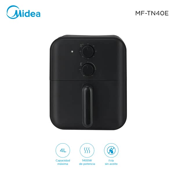 Freidora sin aceite Midea 4L MF-TN40E