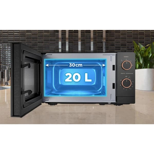 Horno microondas 20L Inverter Midea XmartWave Negro MMOP01MZ-MMPFBK - Imagen 4