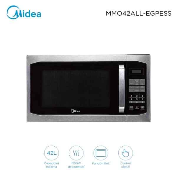 Horno microondas con grill 42L Midea MMO42ALLEGPE