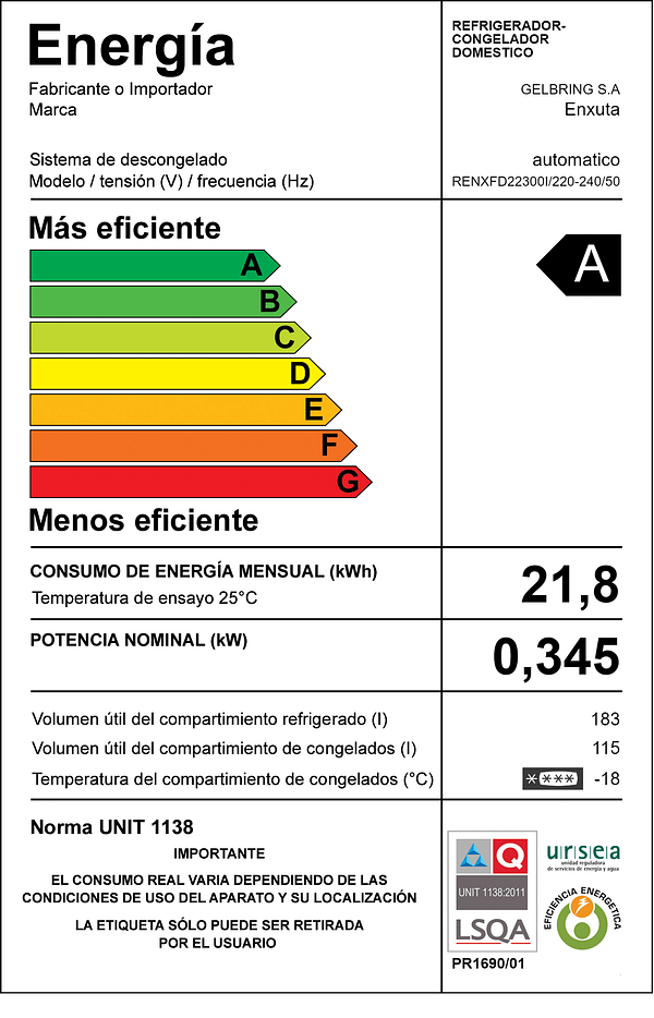 Refrigerador French Door Frío Seco Inverter 320 Litros Inox con Control Digital – French Door Inverter- RENXFD22300I - Imagen 3