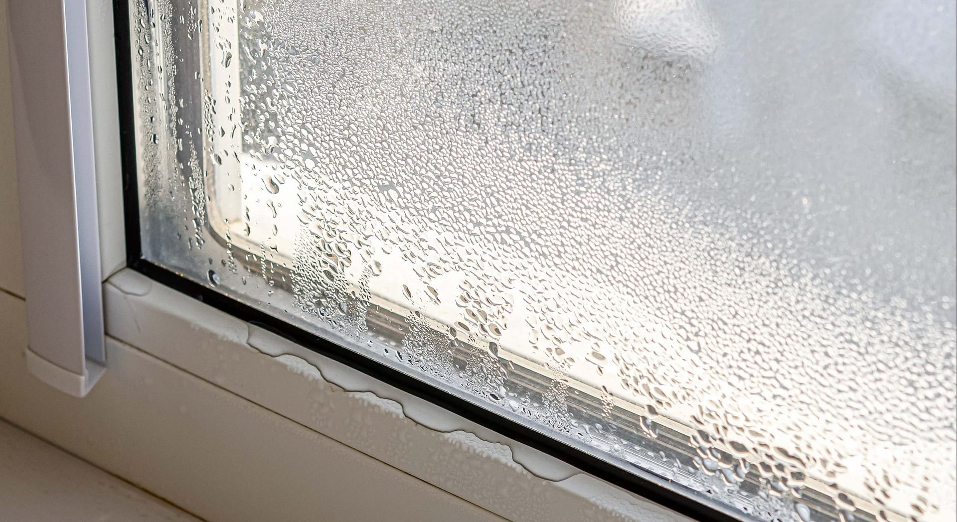 Ejemplo de condensación en ventana